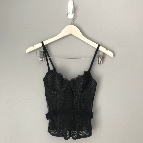 Victoria's Secret Other - Victoria’s Secret Black Lace bustier top